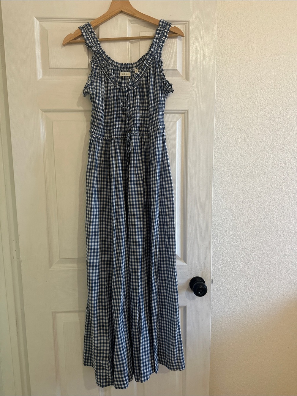 Doen Emmaretta Blue Gingham Dress - Picture 3 of 7